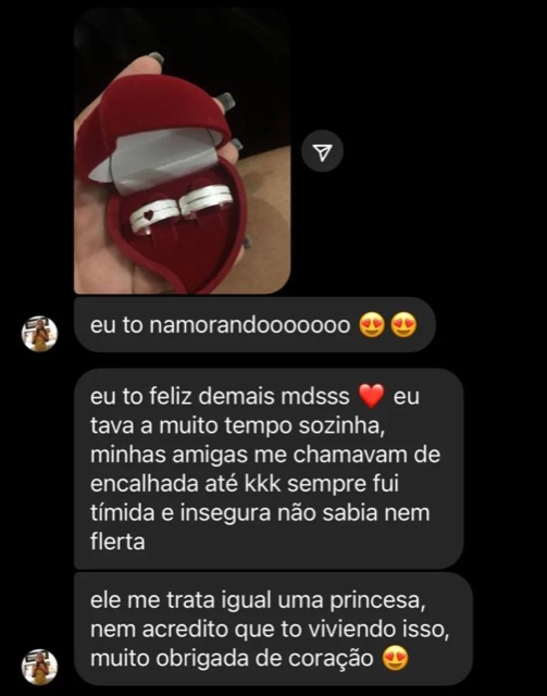 Depoimento de aluna